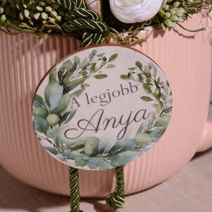 A legjobb Anya óriás bögre szívvel asztaldísz, Otthon & Életmód, Dekoráció, Asztal és polc dekoráció, Asztaldísz, Decoupage, transzfer és szalvétatechnika, Virágkötés, Anyák napjára, Anya, Mami Nagyi felirattal is kérhető.
Kedves ajándék lehet Anyák  napjára, szülina..., MESKA