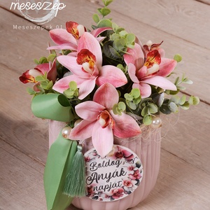 Csodás ORCHIDEA Anyák napi dísz - Meska.hu