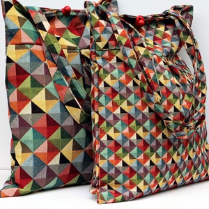 Geometriai mintás táska -  - Meska.hu