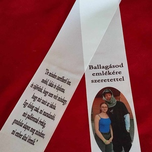 Ballagási szalag, egyedi szöveggel, idézettel, fényképpel. - otthon & életmód - dekoráció - fali és függő dekoráció - felirat - Meska.hu