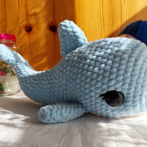 Delfin - játék & sport - plüssállat & játékfigura - más figura - Meska.hu
