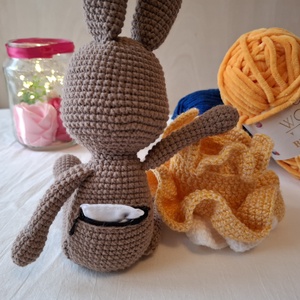 Levendulás nyuszi - játék & sport - plüssállat & játékfigura - nyuszi - Meska.hu