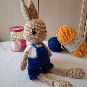 Levendulás nyuszi - játék & sport - plüssállat & játékfigura - nyuszi - Meska.hu