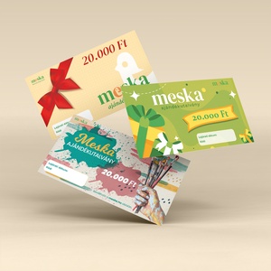 Meska Ajándékutalvány - 20 000 Ft - otthon & életmód - papír, írószer - ajándékozás kellékei - ajándékkísérő - Meska.hu
