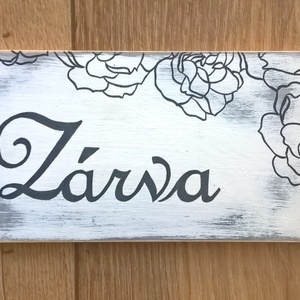 Nyitva/Zárva tábla - művészet - festmény - akril - Meska.hu