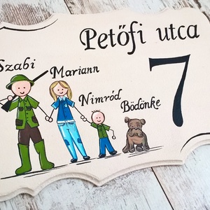 Házszámtábla - Meska.hu Házszámtábla - Meska.hu
