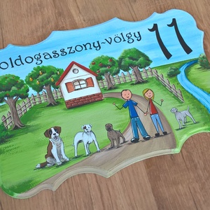 Házszámtábla - Meska.hu Házszámtábla - Meska.hu