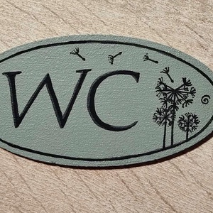 Helyiség jelző tábla - Meska.hu