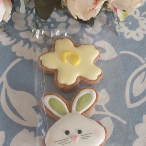 Húsvéti mézeskalács csomag- nyuszi+ virág - élelmiszer - édesség - mézeskalács - Meska.hu