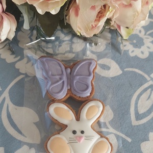 Húsvéti mézeskalács csomag- nyuszi+ pillangó  - élelmiszer - édesség - mézeskalács - Meska.hu