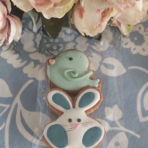 Húsvéti mézeskalács csomag- nyuszi+ pillangó  - élelmiszer - édesség - mézeskalács - Meska.hu