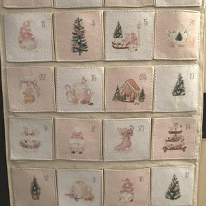 Adventi naptár - karácsony - adventi díszek - adventi naptár - Meska.hu