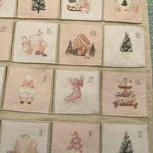 Adventi naptár - karácsony - adventi díszek - adventi naptár - Meska.hu