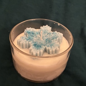 Karácsonyi gyertya, Esküvő, Dekoráció, Gyertya & Gyertyatartó, Gyertya-, mécseskészítés, MESKA