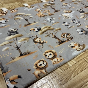 Cuki afrikai állatos falvédő - otthon & életmód - babaszoba, gyerekszoba - falvédő gyerekszobába - Meska.hu