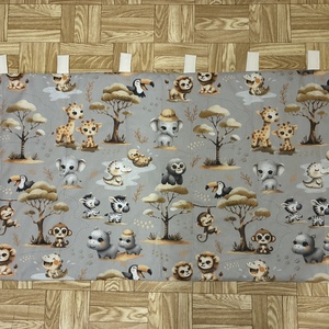 Cuki afrikai állatos falvédő - Meska.hu