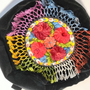 Alkalmi táska matyó hímzéssel - táska & tok - kézitáska & válltáska - alkalmi táska - Meska.hu