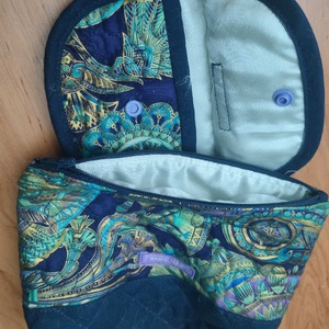 Keleties mintájú neszeszer pénztárcával - táska & tok - neszesszer - Meska.hu