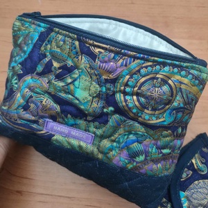 Keleties mintájú neszeszer pénztárcával - táska & tok - neszesszer - Meska.hu