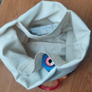 Vidám virágos bevásárló táska - táska & tok - bevásárlás & shopper táska - shopper, textiltáska, szatyor - Meska.hu