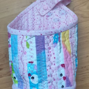 Akasztható, kis tároló szütyő - otthon & életmód - tárolás & rendszerezés - tárolókosár - Meska.hu