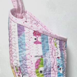 Akasztható, kis tároló szütyő - otthon & életmód - tárolás & rendszerezés - tárolókosár - Meska.hu