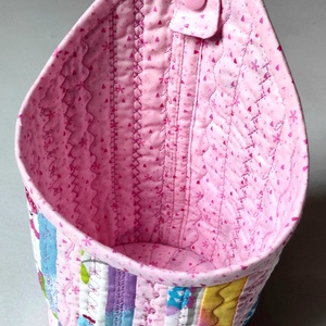 Akasztható, kis tároló szütyő, Otthon & Életmód, Tárolás & Rendszerezés, Tárolókosár, Varrás, MESKA