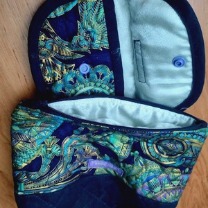 Keleties mintájú neszeszer pénztárcával - táska & tok - neszesszer - Meska.hu