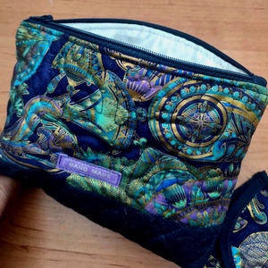 Keleties mintájú neszeszer pénztárcával - táska & tok - neszesszer - Meska.hu