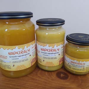 Napkirály - termelői napraforgóméz - kristályos és krémesített, Élelmiszer, Méz & Propolisz, Élelmiszer előállítás, MESKA