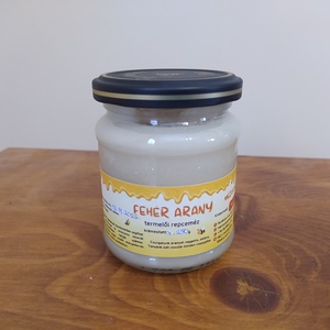 Fehér arany - termelői repceméz - kristályos és krémesített - élelmiszer - méz & propolisz - Meska.hu