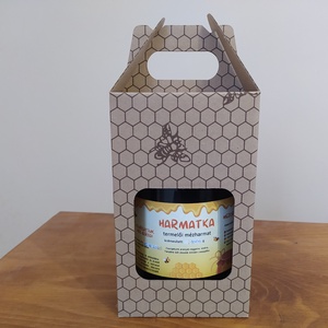1 kg repceméz / 1 kg akácméz / 1 kg napraforgóméz / 1 kg édesköményméz / 1 kg mézharmat méhsejtmintás díszcsomagolásban - élelmiszer - méz & propolisz - Meska.hu