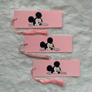 Mickey - kézzel festett könyvjelző  - könyv & zene - könyvjelző - Meska.hu