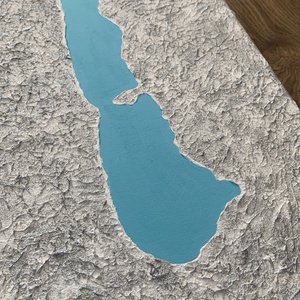 Balaton akril festmény - művészet - festmény - akril - Meska.hu