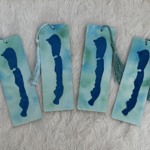 Balaton akvarell könyvjelzők - könyv & zene - könyvjelző - Meska.hu