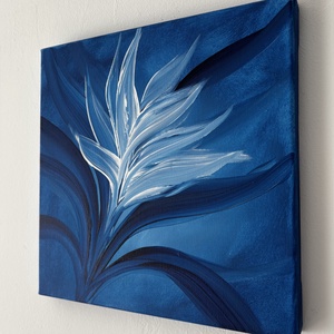 Modern botanikai stílusú festmény - művészet - festmény - akril - Meska.hu