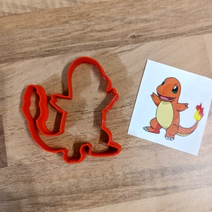 Pokémon - Charmander sütikiszúró - otthon & életmód - konyhafelszerelés, tálalás - sütés, főzés - sütikiszúró - Meska.hu