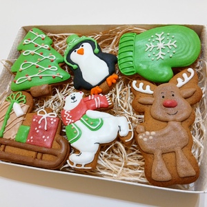 Mézeskalács Box - Téli Édes Kaland - karácsony - mikulás - mikulás beltéri dekoráció - Meska.hu