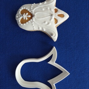 Tulipán sütemény kiszúró szaggató forma 10 cm - Meska.hu