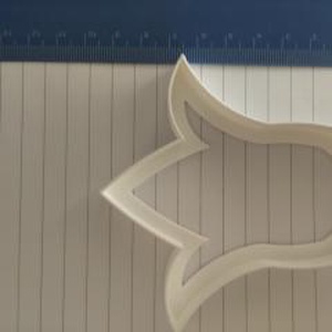 Tulipán sütemény kiszúró szaggató forma 10 cm - otthon & életmód - konyhafelszerelés, tálalás - sütés, főzés - sütikiszúró - Meska.hu
