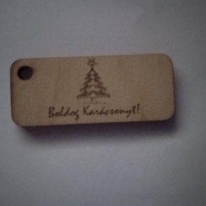 Karácsonyi ajándékkísérő kártya - otthon & életmód - papír, írószer - ajándékozás kellékei - ajándékkísérő - Meska.hu