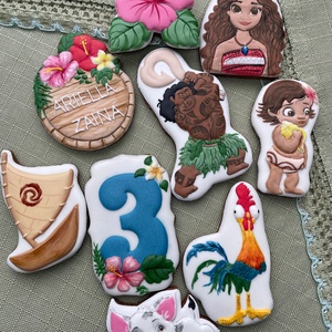 Vaiana mézeskalács, Otthon & Életmód, Dekoráció, Dísztárgy, Festészet, Mézeskalácssütés, MESKA