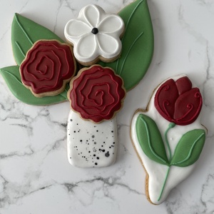 Mézeskalács tulipán - otthon & életmód - dekoráció - dísztárgy - Meska.hu