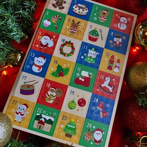 Mézeskalács adventi kalendárium - élelmiszer - édesség - mézeskalács - Meska.hu