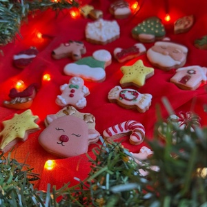 Mézeskalács adventi kalendárium - élelmiszer - édesség - mézeskalács - Meska.hu