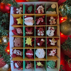 Mézeskalács adventi kalendárium - élelmiszer - édesség - mézeskalács - Meska.hu