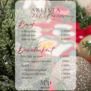 Karácsonyi egyedi mézeskalács kollekció by Mézi Projekt - élelmiszer - édesség - mézeskalács - Meska.hu