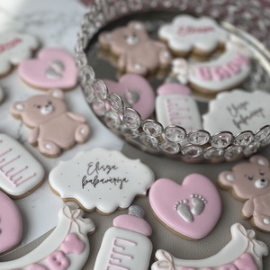 Babaváró mézeskalács szett - élelmiszer - édesség - mézeskalács - Meska.hu