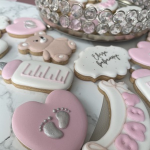 Babaváró mézeskalács szett - élelmiszer - édesség - mézeskalács - Meska.hu