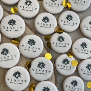 Egyedi logóval ellátott mézeskalács, Élelmiszer, Édesség, Mézeskalács, , MESKA